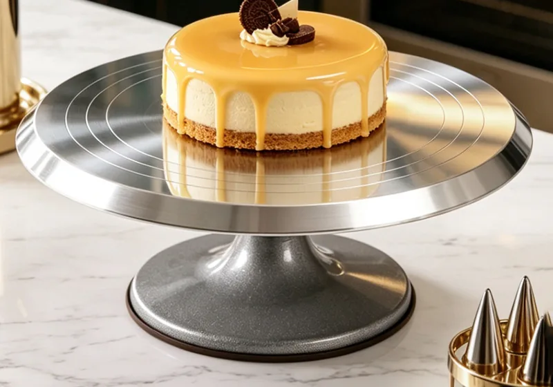 Aluminium Cake Decorating Turntable