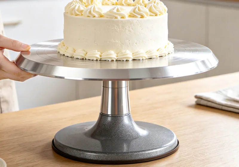 Aluminium Cake Decorating Turntable — factory photo 2