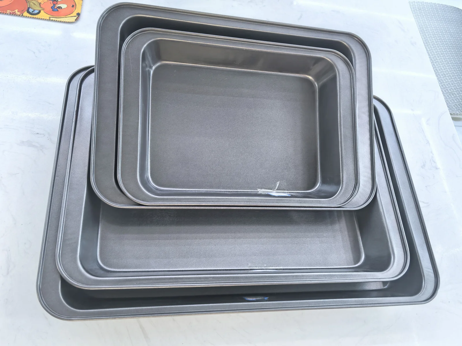 Rectangular Carbon Steel Roasting & Bake Pan — factory photo 3