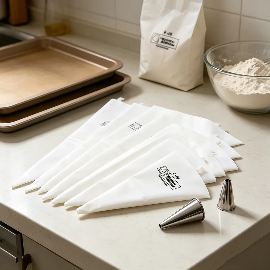 Heavy-Duty Disposable Piping Bags — food-grade bakeware, factory wholesale from Shansen Bakeware, Yongkang China