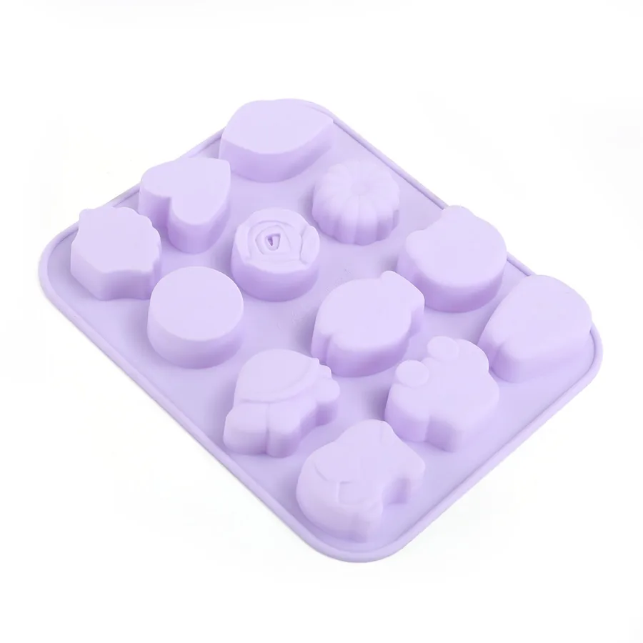 12-Cavity Animal Silicone Mould — factory photo 5