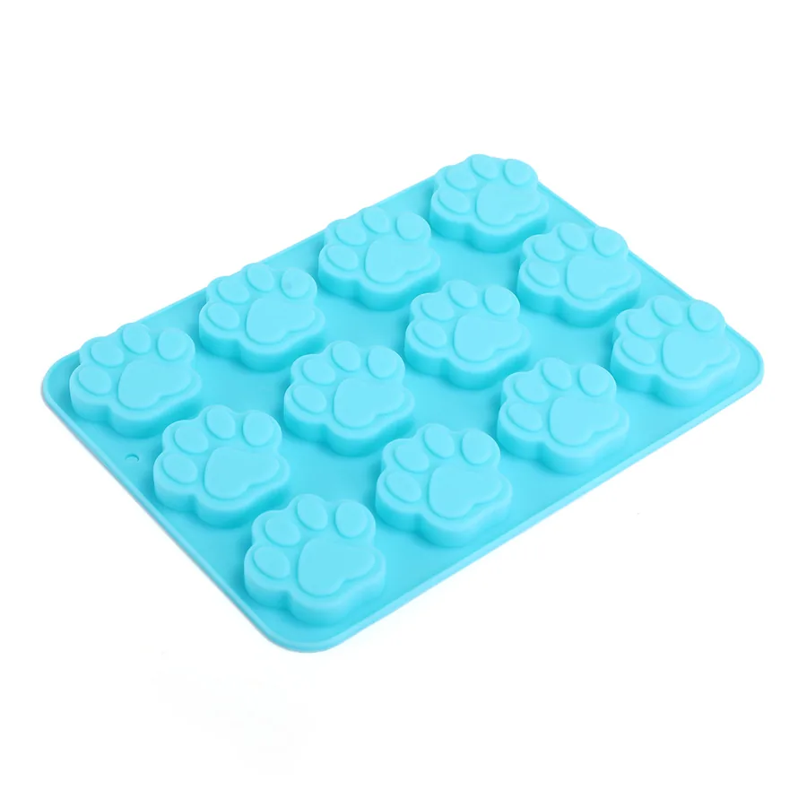 12-Cavity Cat Paw Silicone Mould — factory photo 5