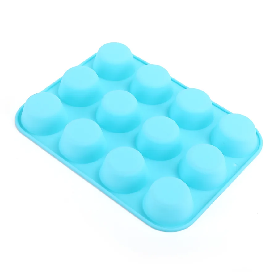 12-Cavity Round Silicone Bread Mould — factory photo 5
