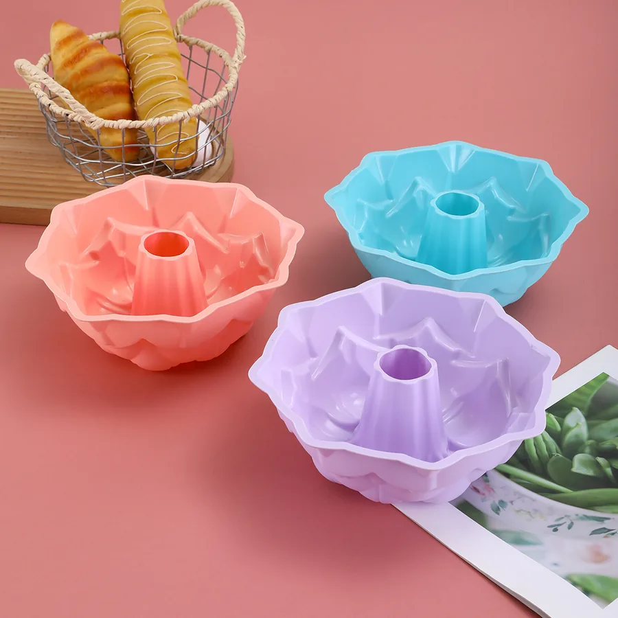 3D Mousse Silicone Cake Mould, 6 inch — factory photo 3