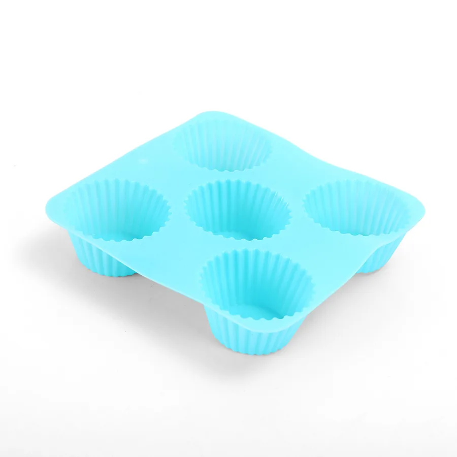 5-Cup Silicone Muffin Tray — factory photo 5