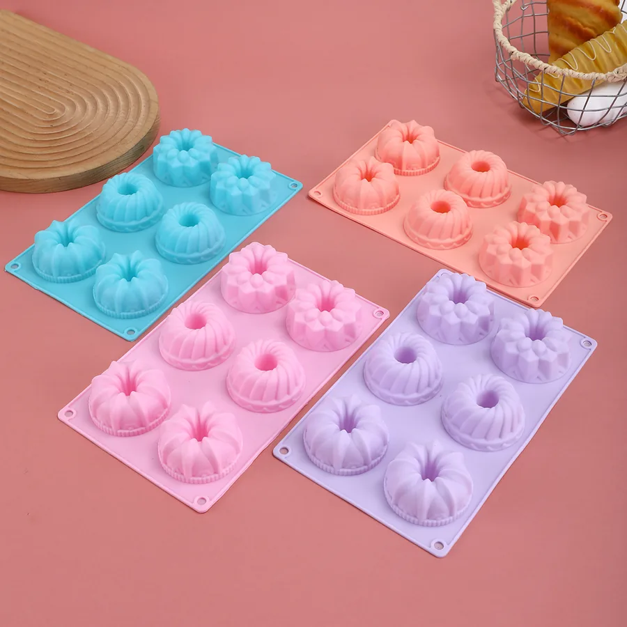6-Cavity Donut Silicone Mould