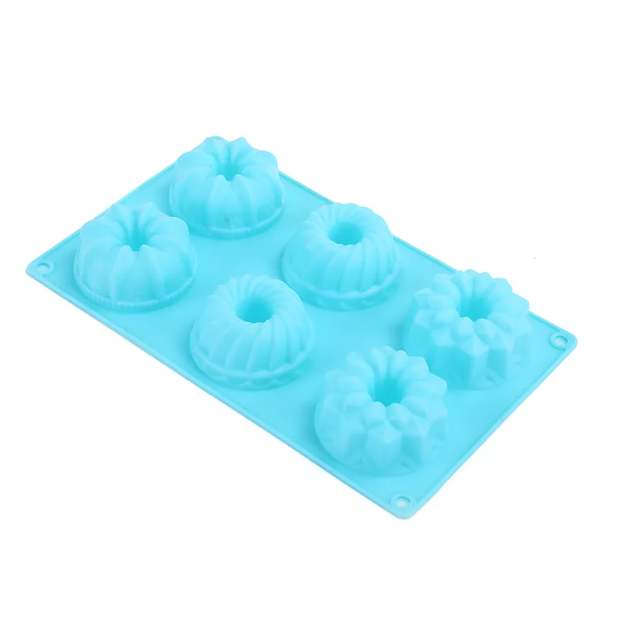 6-Cavity Donut Silicone Mould — factory photo 5