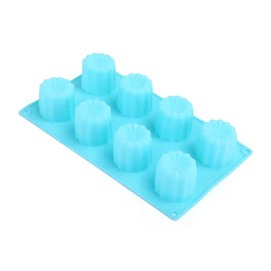 8-Cavity Round Silicone Mould — factory photo 5