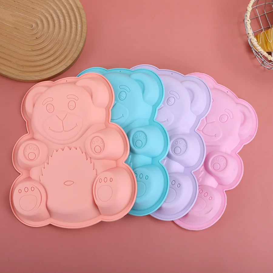 Bear Silicone Candy & Chocolate Mould — factory photo 2