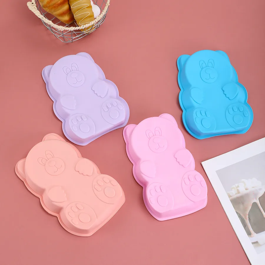 Cartoon Bear Silicone Toast Mould
