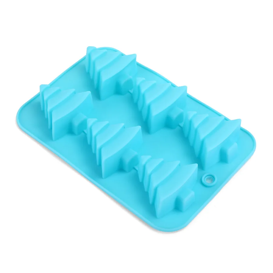 Christmas Tree 6-Cavity Silicone Mould — factory photo 5