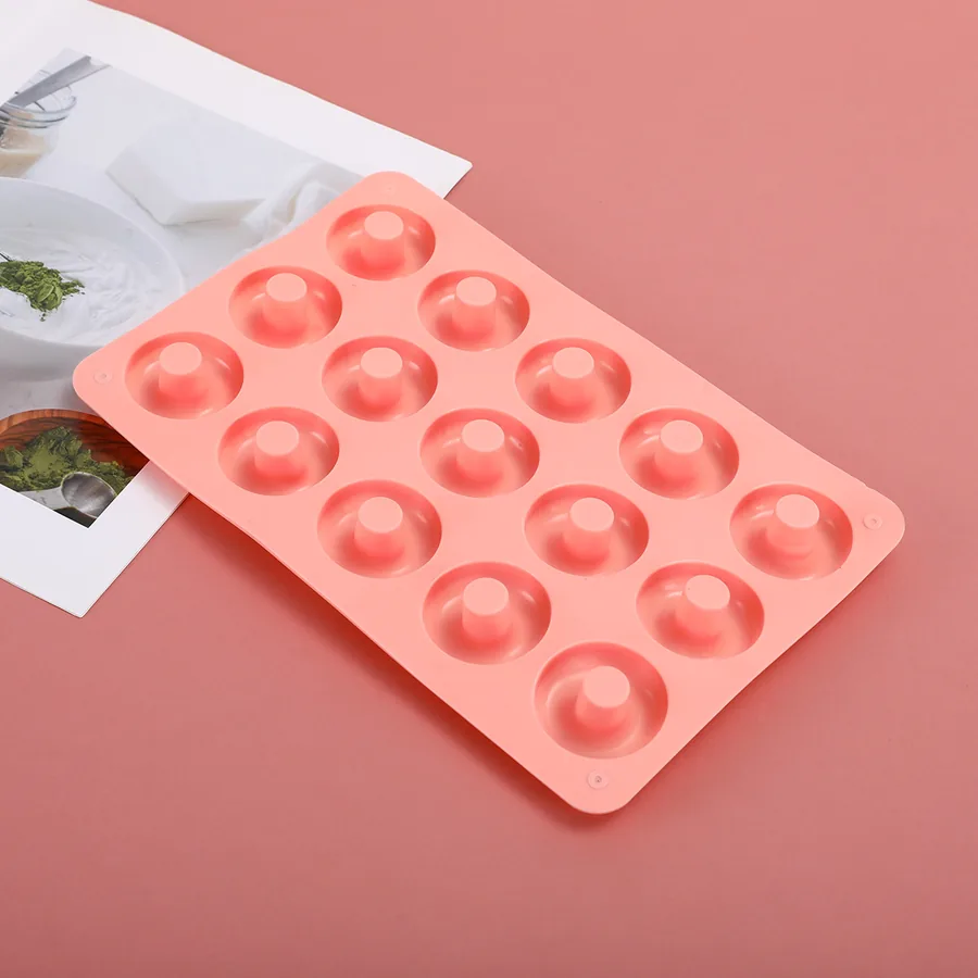 Macaron-Colour Donut Silicone Mould — factory photo 4