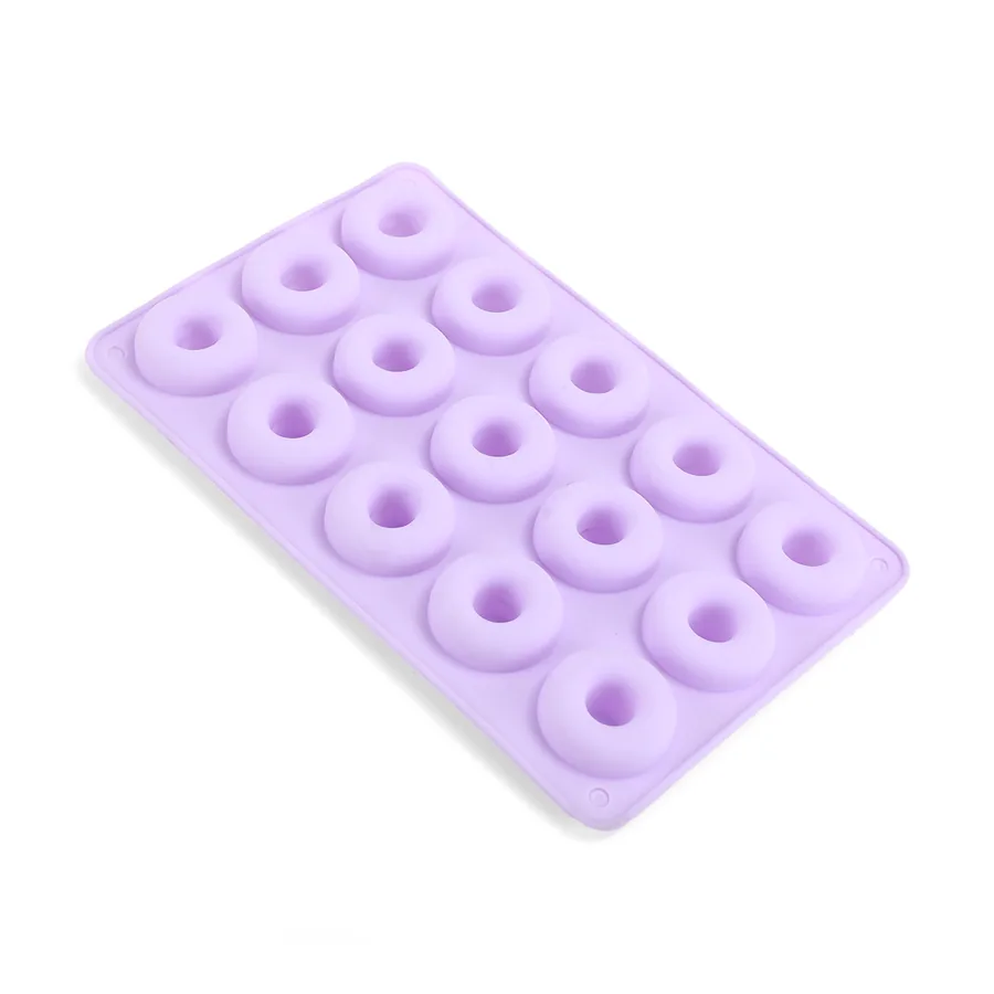 Macaron-Colour Donut Silicone Mould — factory photo 5