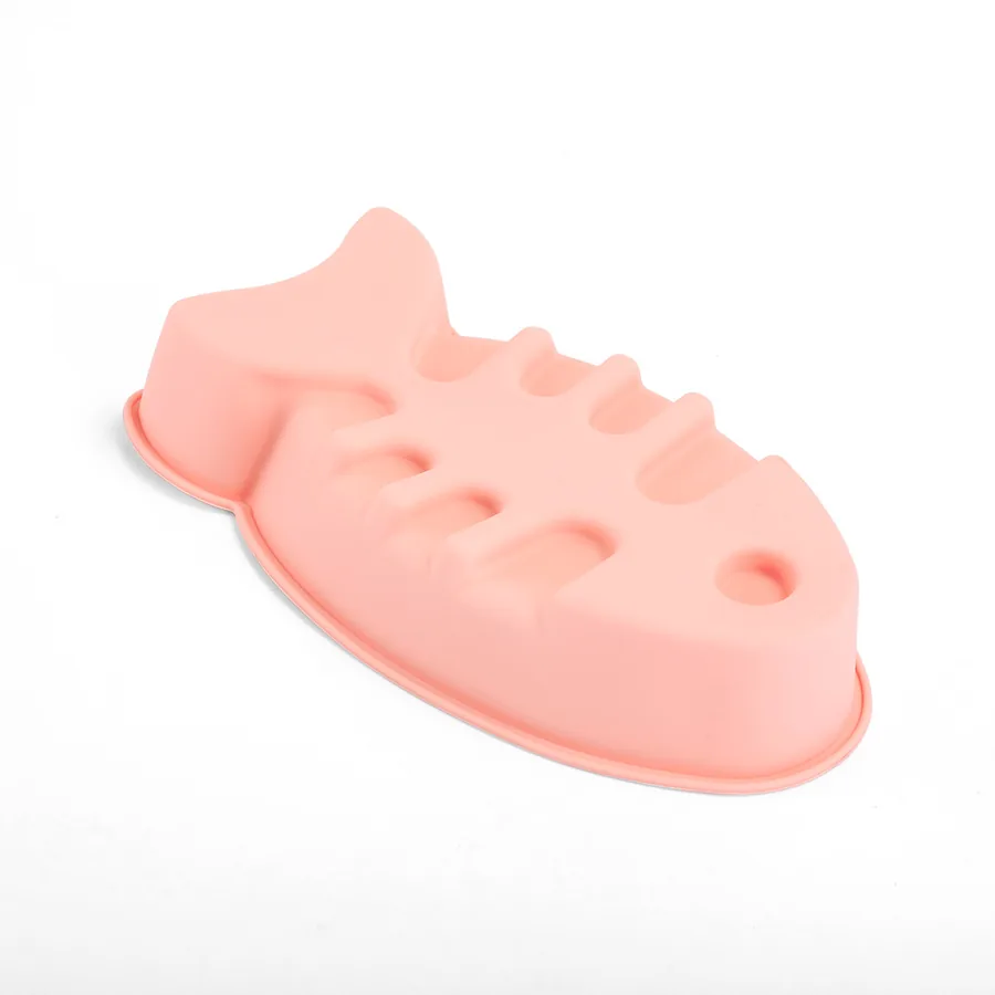 Fish-Bone Pattern Silicone Loaf Mould — factory photo 5