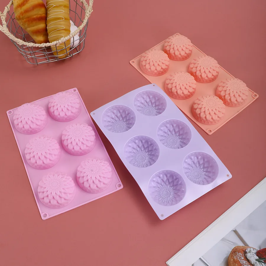Flower Cookie Silicone Mould — factory photo 2