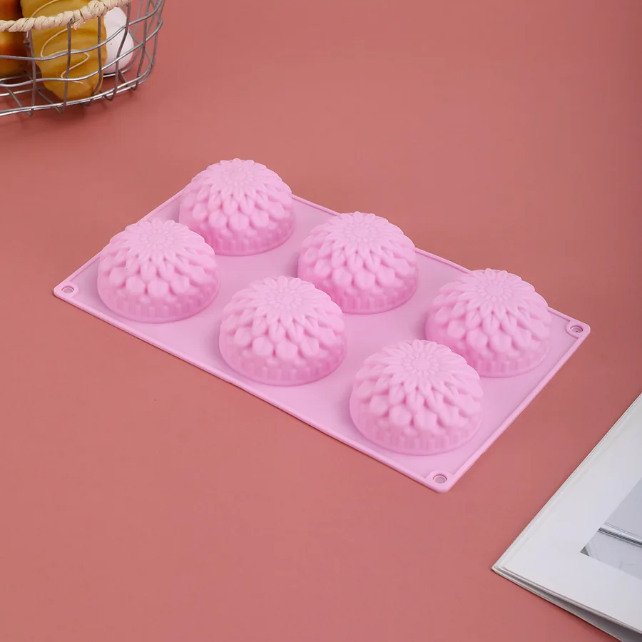 Flower Cookie Silicone Mould — factory photo 3