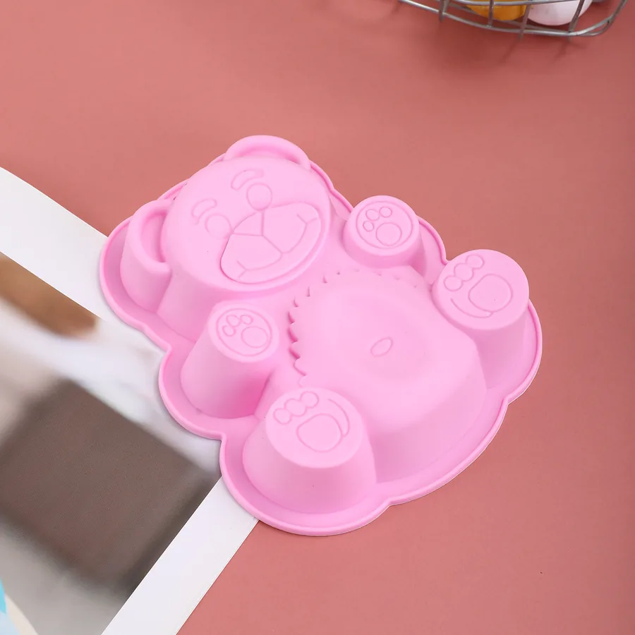 Food-Grade Bear Silicone Baking Mould — factory photo 3