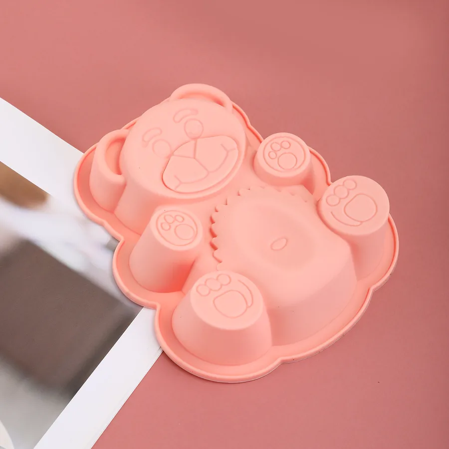 Food-Grade Bear Silicone Baking Mould — factory photo 4
