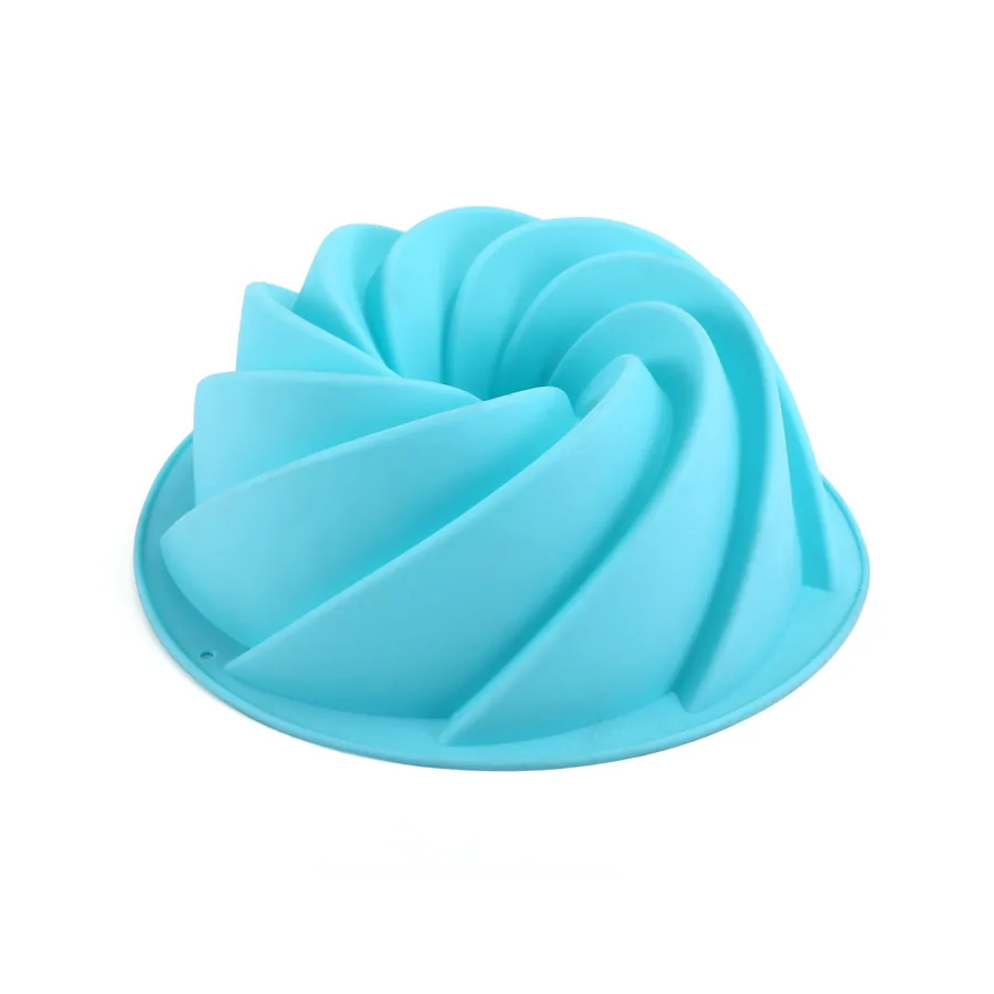 Hollow Spiral Silicone Cake Mould — factory photo 5