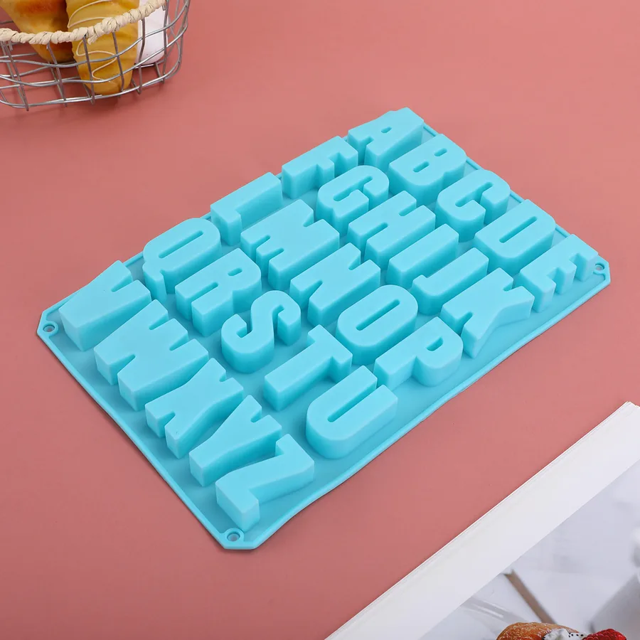 Large Alphabet Silicone Mould — factory photo 3