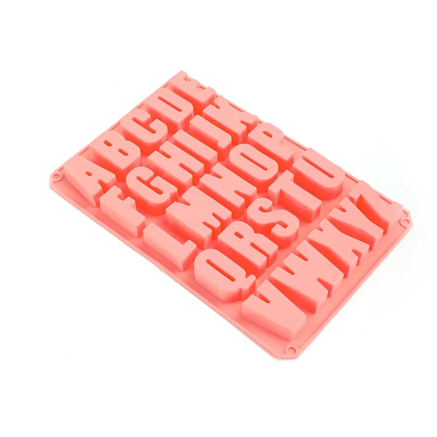 Large Alphabet Silicone Mould — factory photo 5