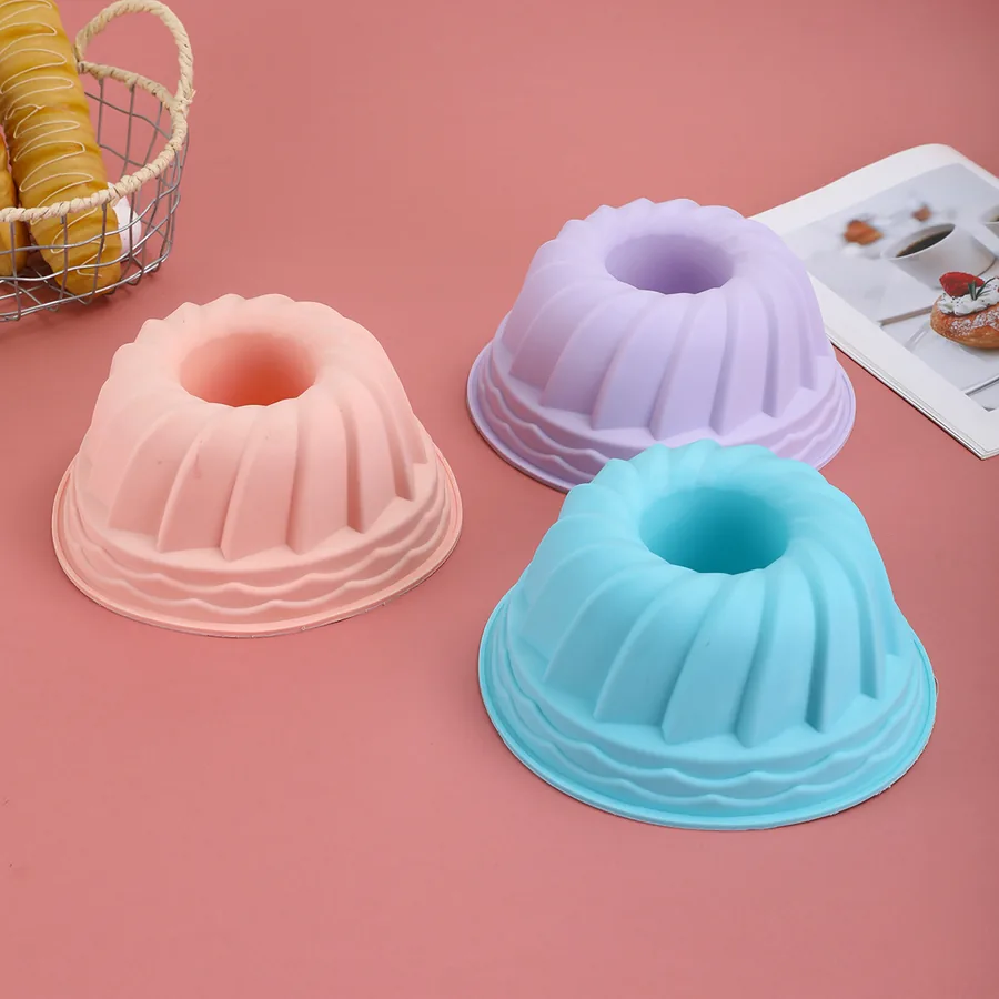 Spiral Bundt Pumpkin Silicone Mould