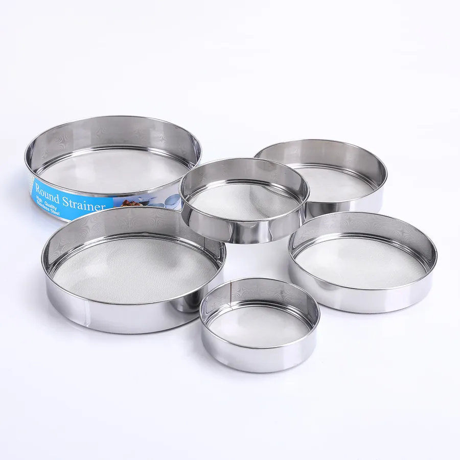 Fine-Mesh Stainless Steel Strainer