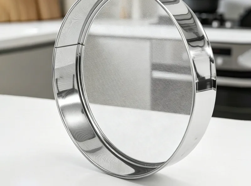 60-Mesh Stainless Steel Flour Sifter — factory photo 3