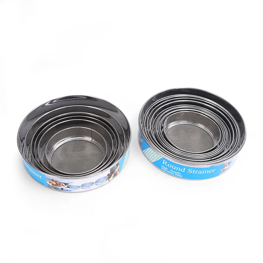 60-Mesh Stainless Steel Flour Sifter — factory photo 5