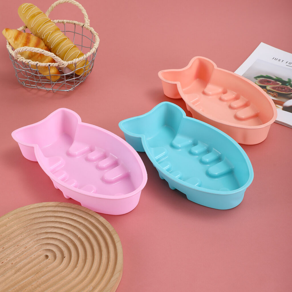 Fish-Shape Silicone Cake Mold detail 2